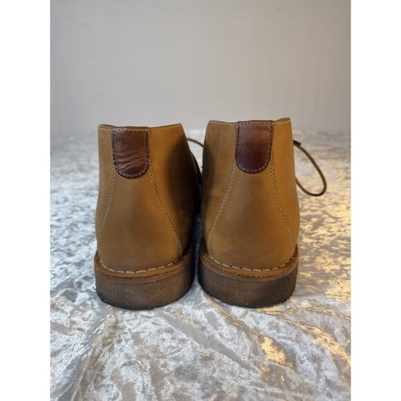 Johnston & Murphy Mens 11M Leather Chukka Boots Brown Sheepskin Lace Up Casual main image 11